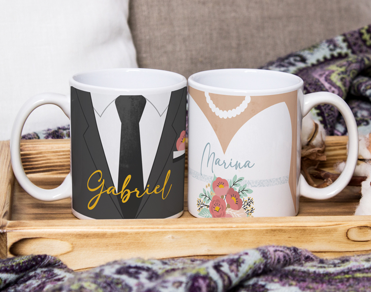 Taza ‘Take Me To Paris’ – Regalo Original Para Mujer, Novia O Soñadora, Taza De Café MoonWorks