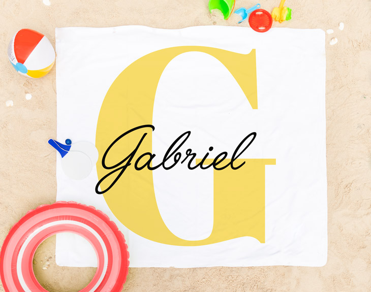 Toalla personalizada 